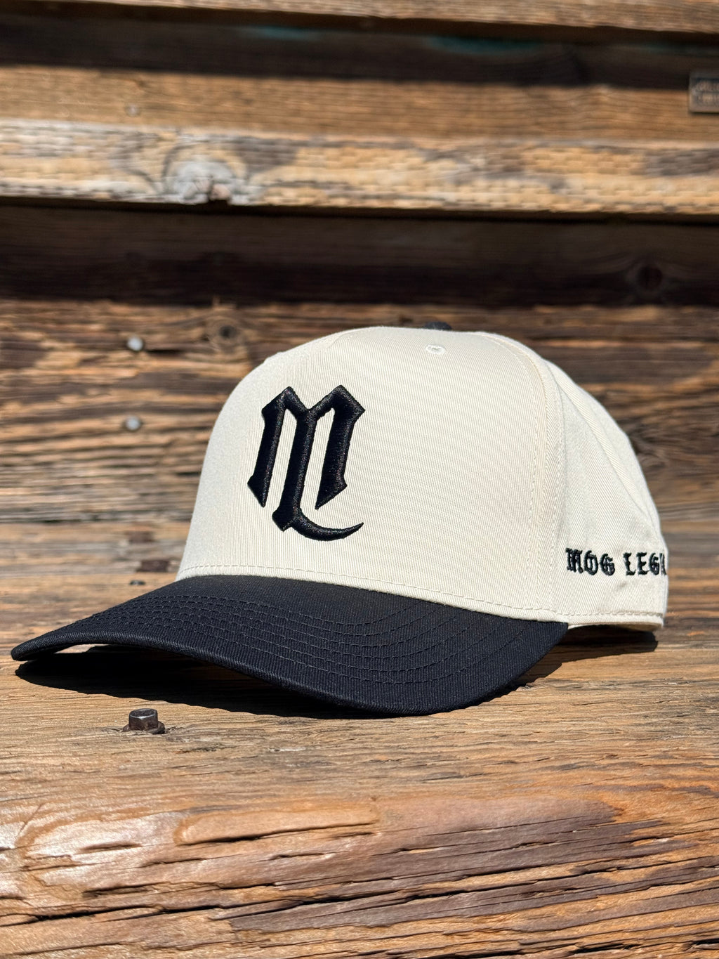 MOG HAT CREAM / BLACK