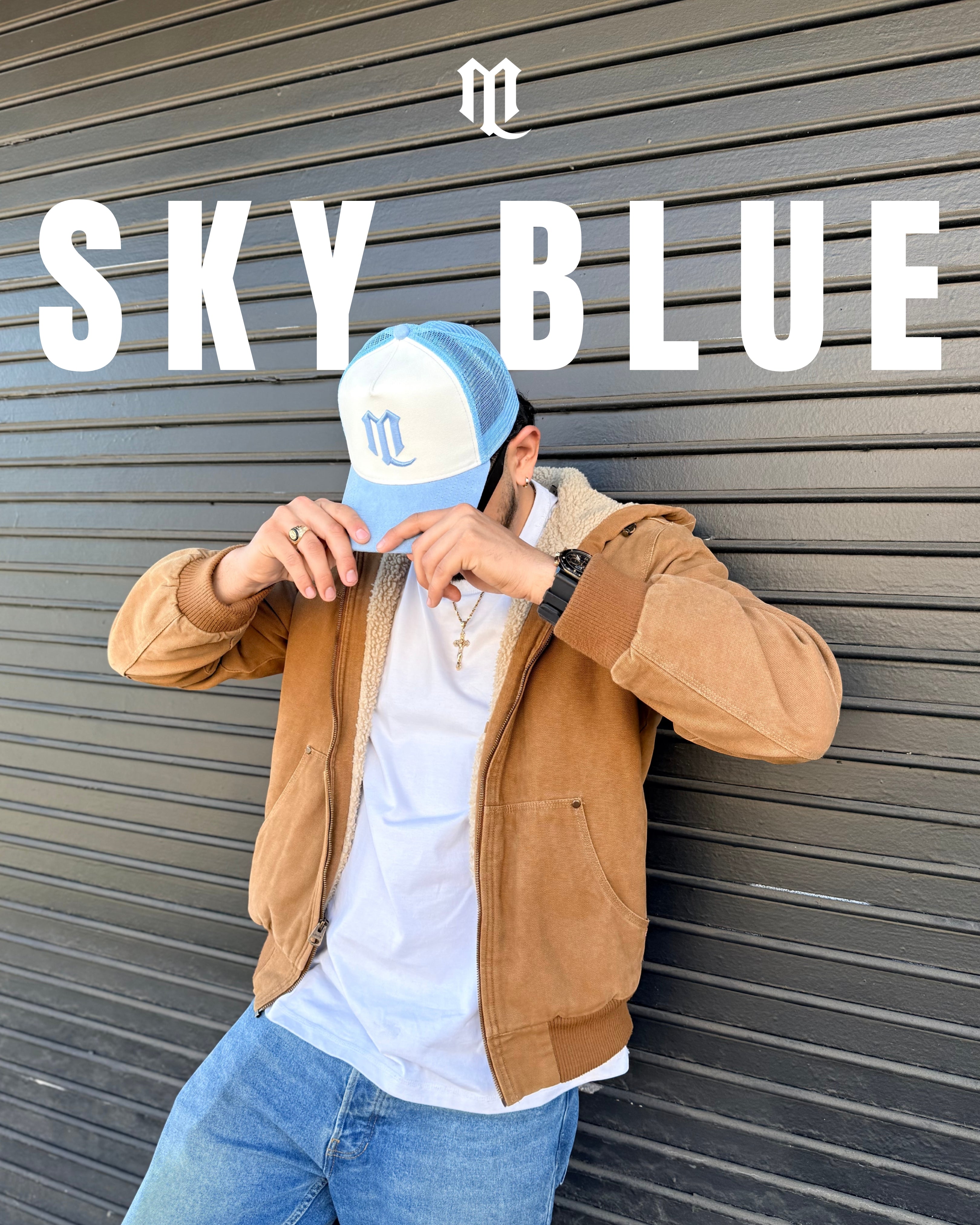 MOG HAT SKY BLUE